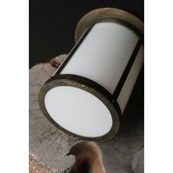 灯籠型 乳白色ガラス照明　A065 