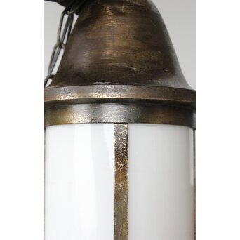 灯籠型 乳白色ガラス照明　A065 