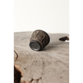 椰子皮煎茶碗　X397 