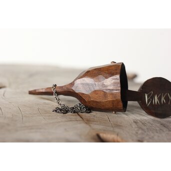 砂澤ビッキ ペンダント 木彫　X398 