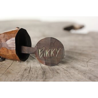 砂澤ビッキ ペンダント 木彫　X398 