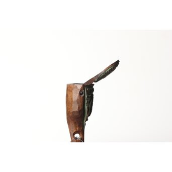 砂澤ビッキ ペンダント 木彫　X398 