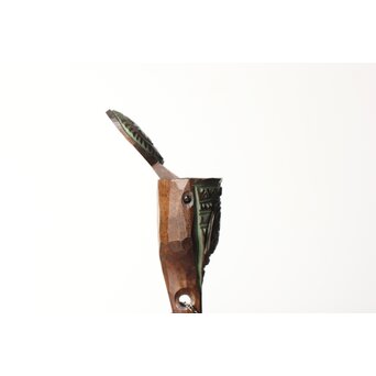 砂澤ビッキ ペンダント 木彫　X398 