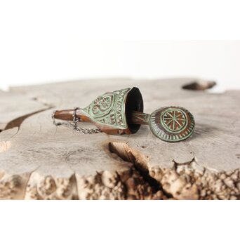 砂澤ビッキ ペンダント 木彫　X398 