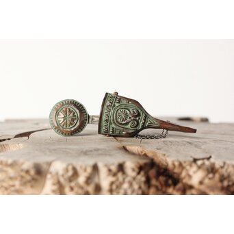 砂澤ビッキ ペンダント 木彫　X398