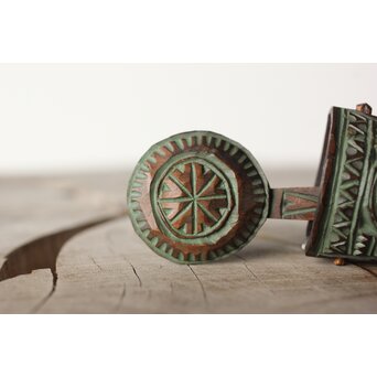 砂澤ビッキ ペンダント 木彫　X398 