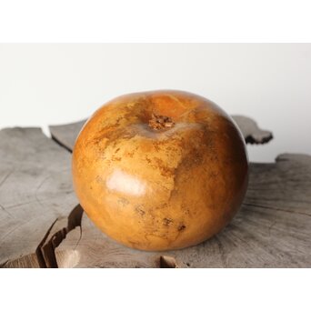 玄々斎好 内金ふくべ炭斗/菓子器　Q321 