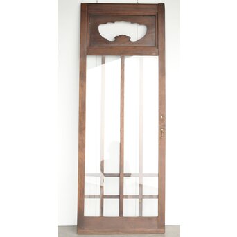 宝珠透かし ガラス戸　GD0155 背面