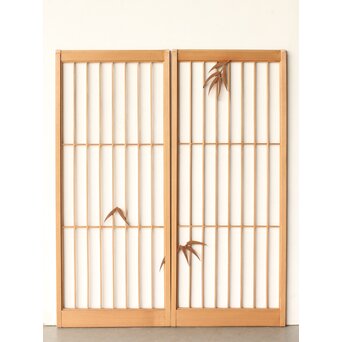 竹 書院 2枚1組　R0265