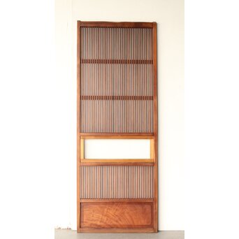 クリアガラス細身格子戸　L1071