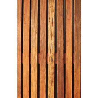 総欅 輪花金具格子蔵戸　W087Y 