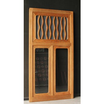 波化粧 中型両面使いガラス戸 2枚1組　GD0158 