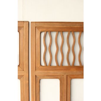 波化粧 中型両面使いガラス戸 2枚1組　GD0158 