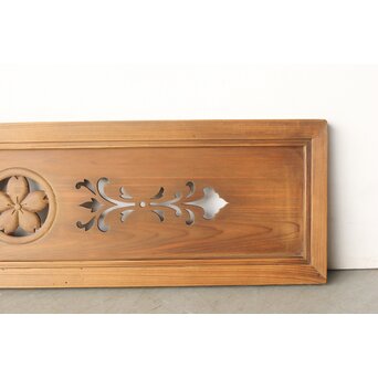 桜紋 小型欄間　R0267 