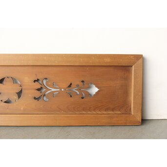 桜紋 小型欄間　R0267 