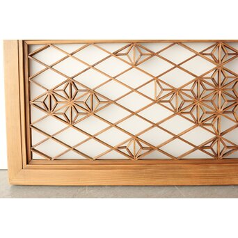 散らし組子小型欄間　R0268 