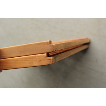 二重菱 小型組子欄間 4枚1組　R0270 