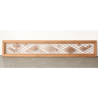 多種組子欄間　R0272 ここから背面