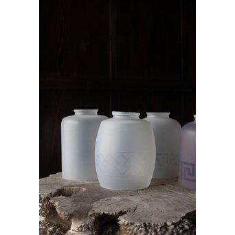 オパールセントガラス電笠照明 5個1組　A066 