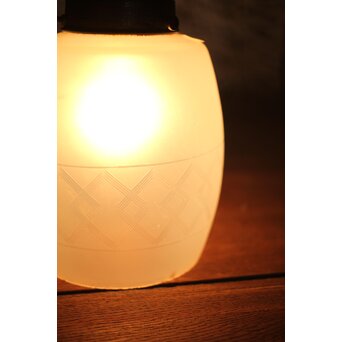 オパールセントガラス電笠照明 5個1組　A066 