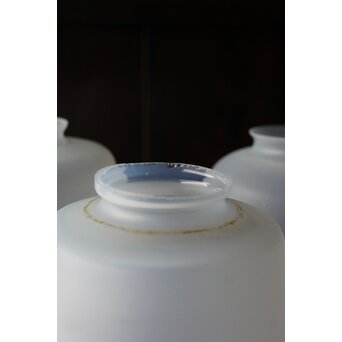 オパールセントガラス電笠照明 5個1組　A066 