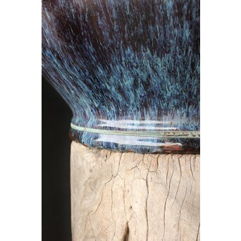 海鼠釉 大瓶掛/火鉢　P383 