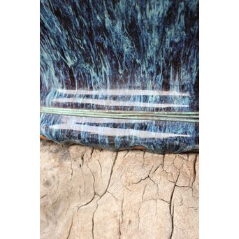 海鼠釉 大瓶掛/火鉢　P383 