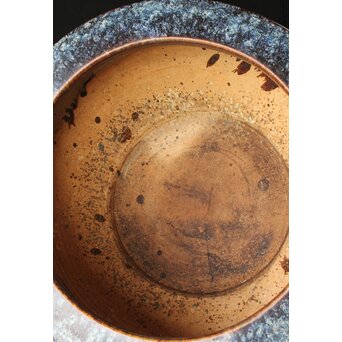 海鼠釉 大瓶掛/火鉢　P383 