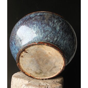 海鼠釉 大瓶掛/火鉢　P383 