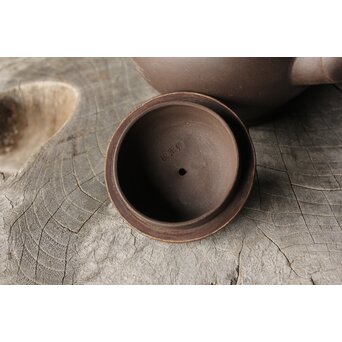 凌玉妹 竹型 紫泥急須/茶壺　P384 