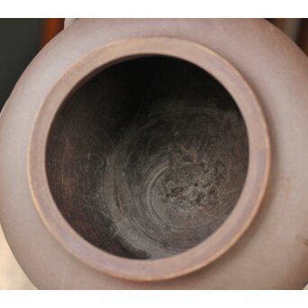 凌玉妹 竹型 紫泥急須/茶壺　P384 