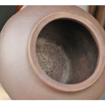 凌玉妹 竹型 紫泥急須/茶壺　P384 