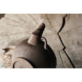 凌玉妹 竹型 紫泥急須/茶壺　P384 