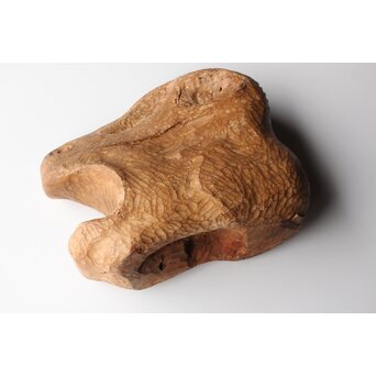 恐竜か 駱駝か 木彫オブジェ　X399 