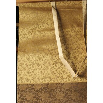 倣 柳沢淇園 柳里恭 唐人物 絹本軸装　Z387 