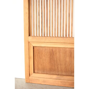 クリアガラス 白木格子戸 3枚1組　L1073 