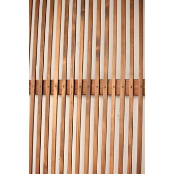 クリアガラス 白木格子戸 3枚1組　L1073 