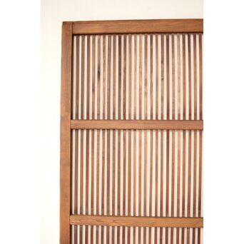 クリアガラス 白木格子戸 3枚1組　L1073 