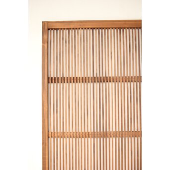 クリアガラス 白木格子戸 3枚1組　L1073 