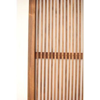 クリアガラス 白木格子戸 3枚1組　L1073 