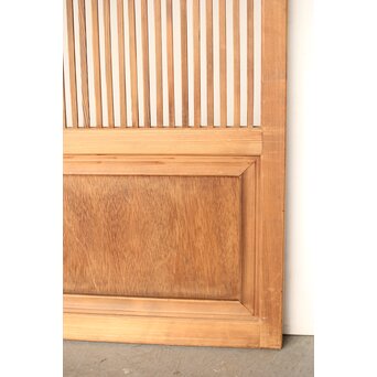 クリアガラス 白木格子戸 3枚1組　L1073 