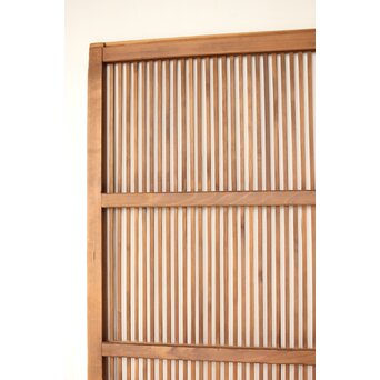 クリアガラス 白木格子戸 3枚1組　L1073 