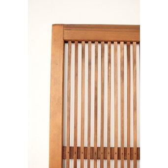 クリアガラス 白木格子戸 3枚1組　L1073 