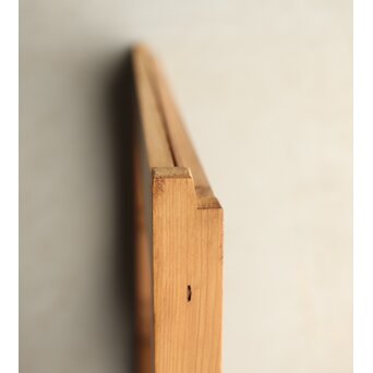 曲木組子のプレスガラス戸L　GD0159 