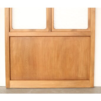 曲木組子のプレスガラス戸M　GD0160 