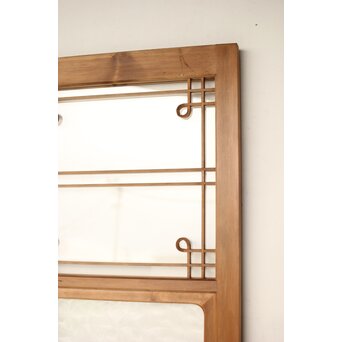 曲木組子のプレスガラス戸M　GD0160 