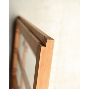 曲木組子のプレスガラス戸M　GD0160 