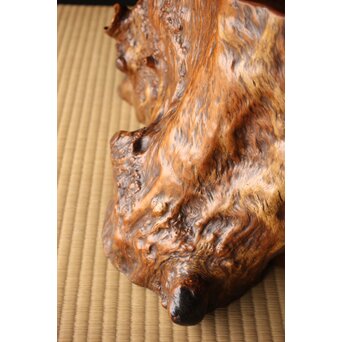 天然木 自然木の瓶掛/火鉢　X400 