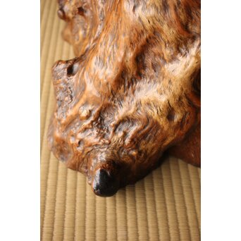 天然木 自然木の瓶掛/火鉢　X400 