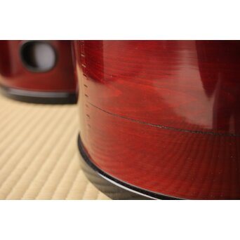 渡辺喜三郎 曲木/まげわっぱ 火鉢/瓶掛 2個1組　Q323 